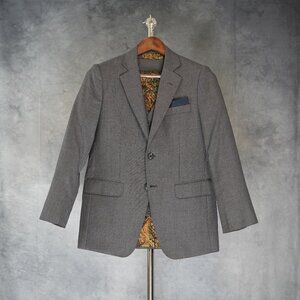 Custom 3-Piece Grey Suit by Modello Bespoke – Lazori Collection